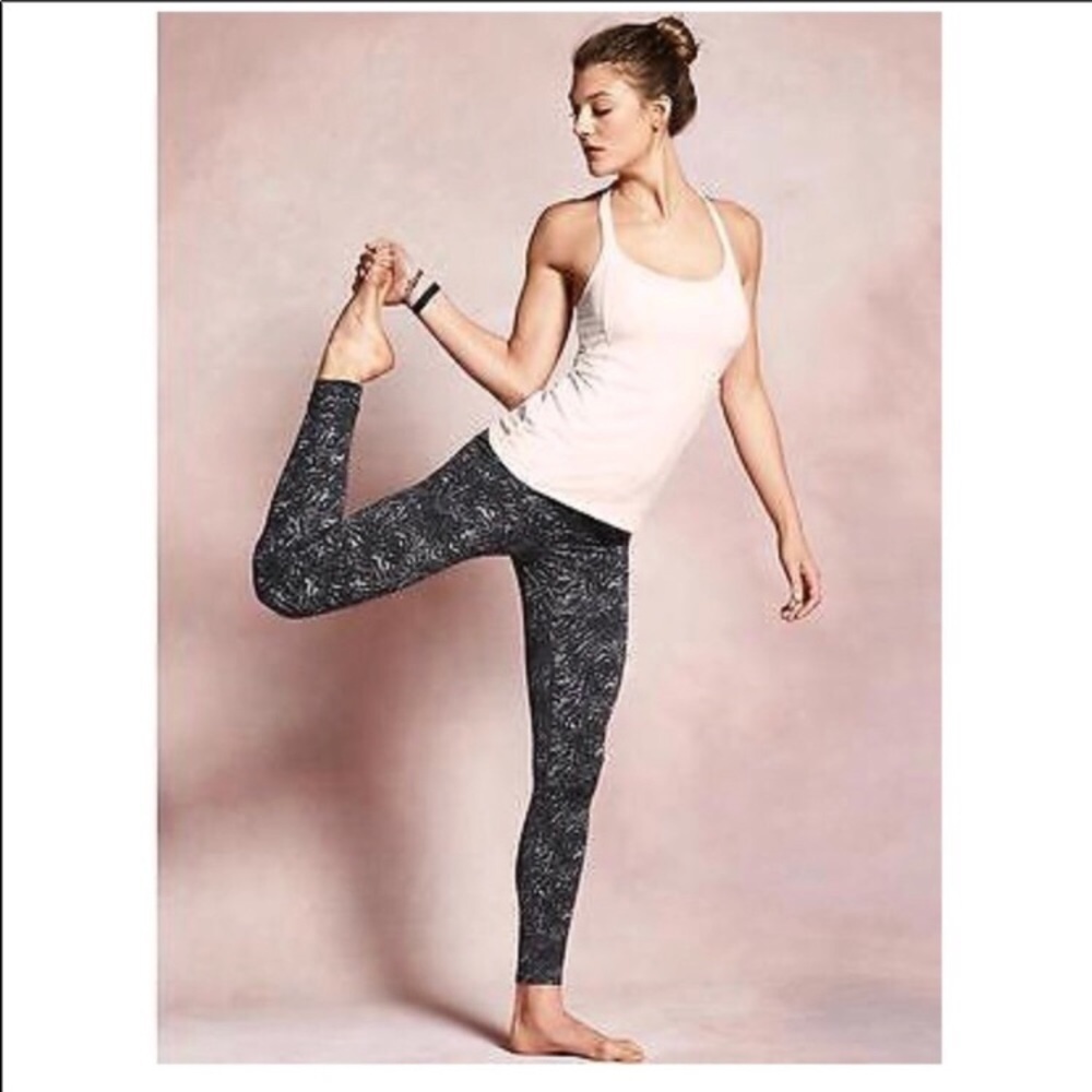 Athleta Zebra Print Leggings